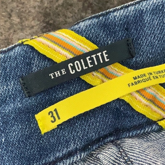 Anthropologie Maeve The Colette Jeans, cropped wide leg, size 31 - Picture 5 of 6